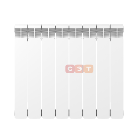 Алюминиевый радиатор Alum 500 ( 8 секций)